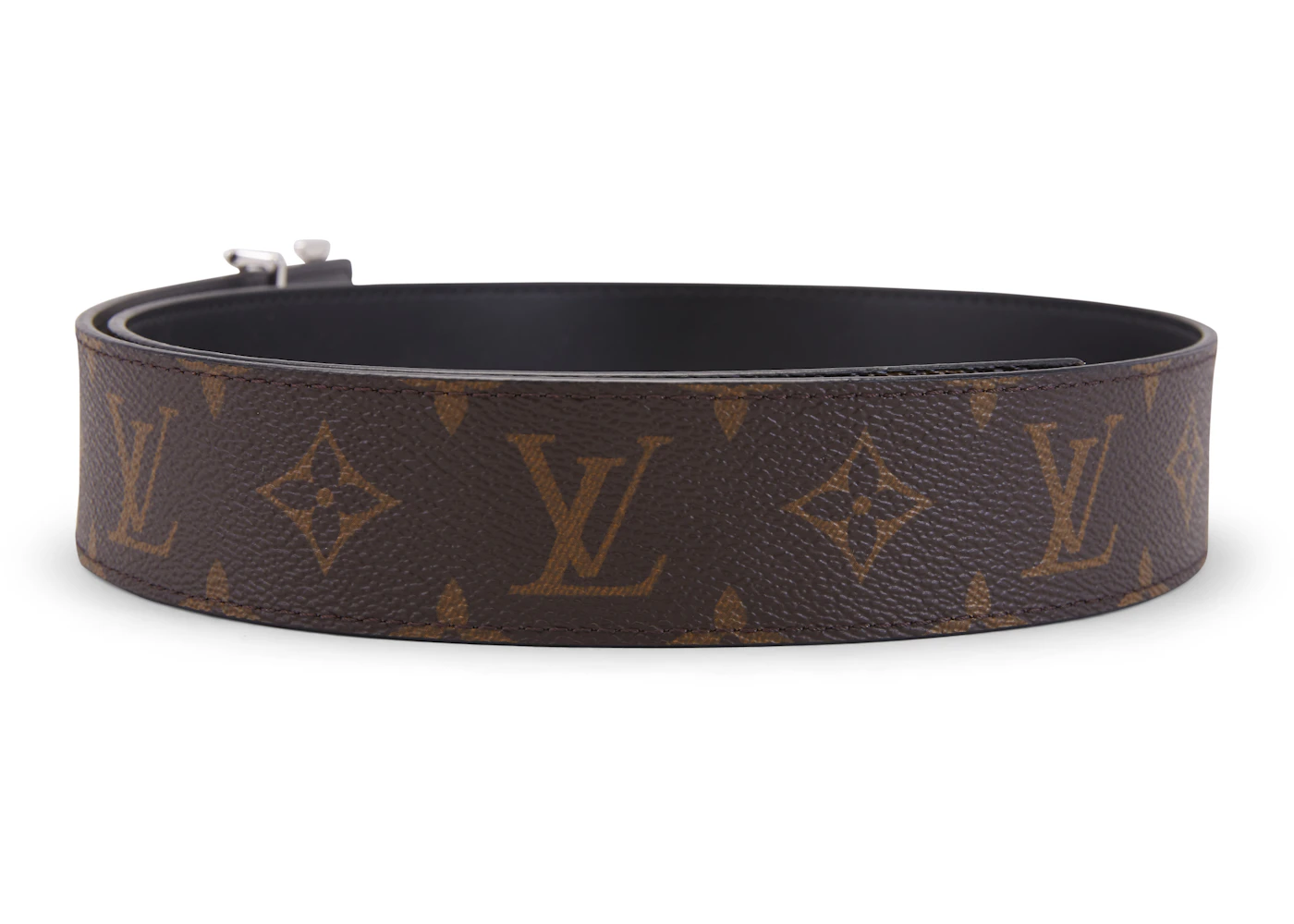 Louis Vuitton Belt LV Initiales Reversible 1.5 Width Monogram Noir ...