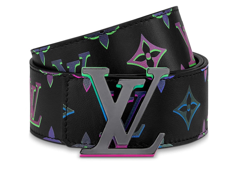 louis vuitton belt reflective