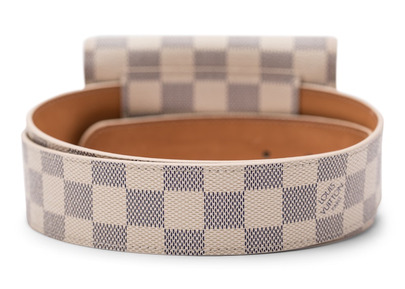 louis vuitton damier azur belt