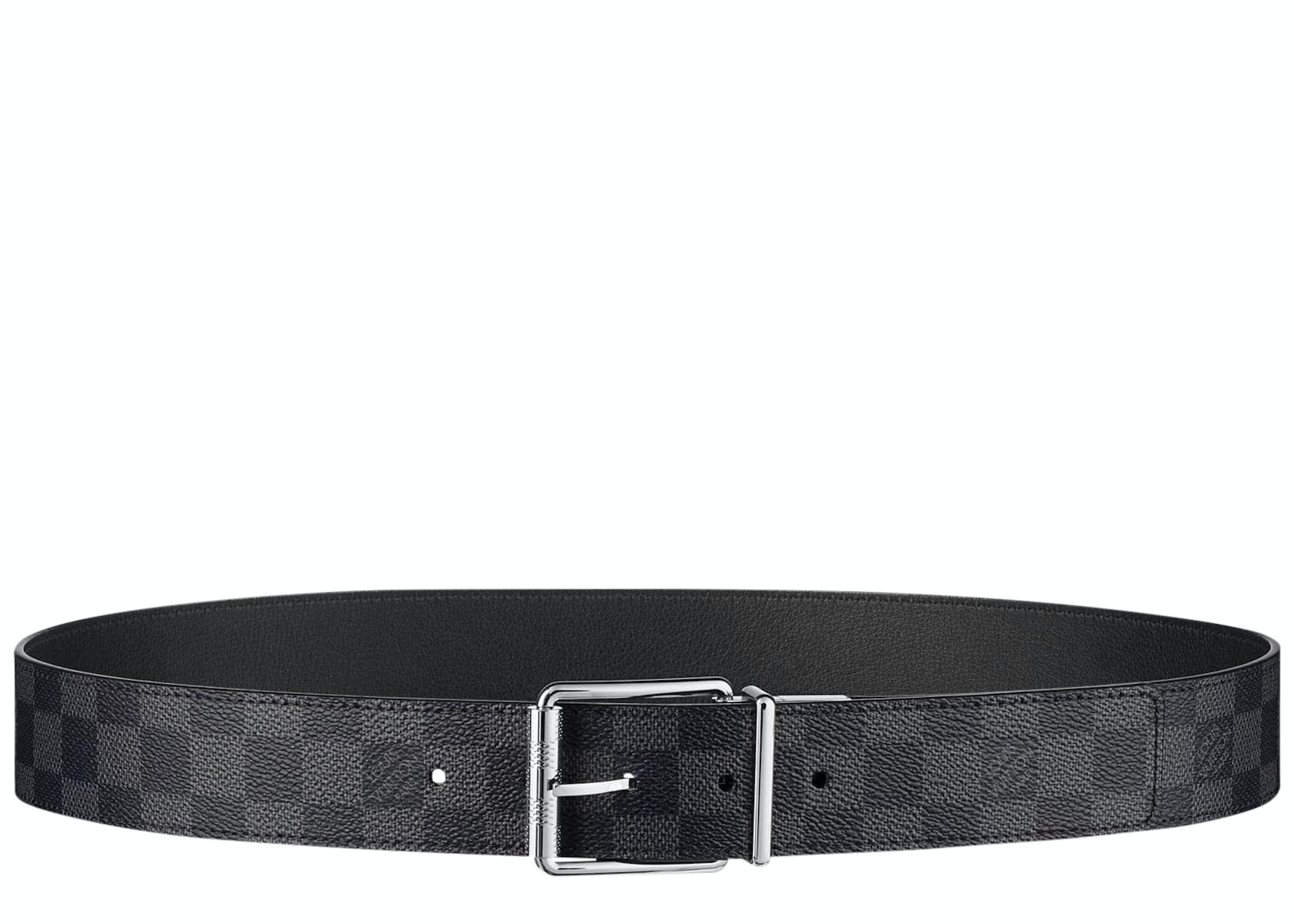 Louis Vuitton 40mm Amarante Monogram Vernis LV Facettes Belt Size
