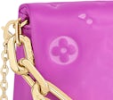 Louis Vuitton Beltbag Coussin Cruise 22 Monogram Embossed Orchid in  Lambskin Leather with Gold-tone - US