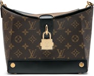 Louis Vuitton Milk Box Shoulder Bag Purse Monogram Brown M44877 Virgil Auth  New