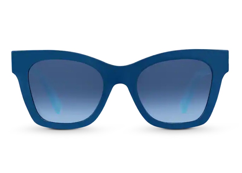 Louis Vuitton Blanca Sunglasses Blue in Acetate with Goldtone