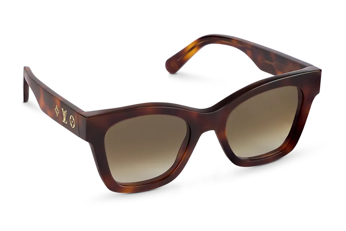 Pre-owned Louis Vuitton Blanca Sunglasses Brown