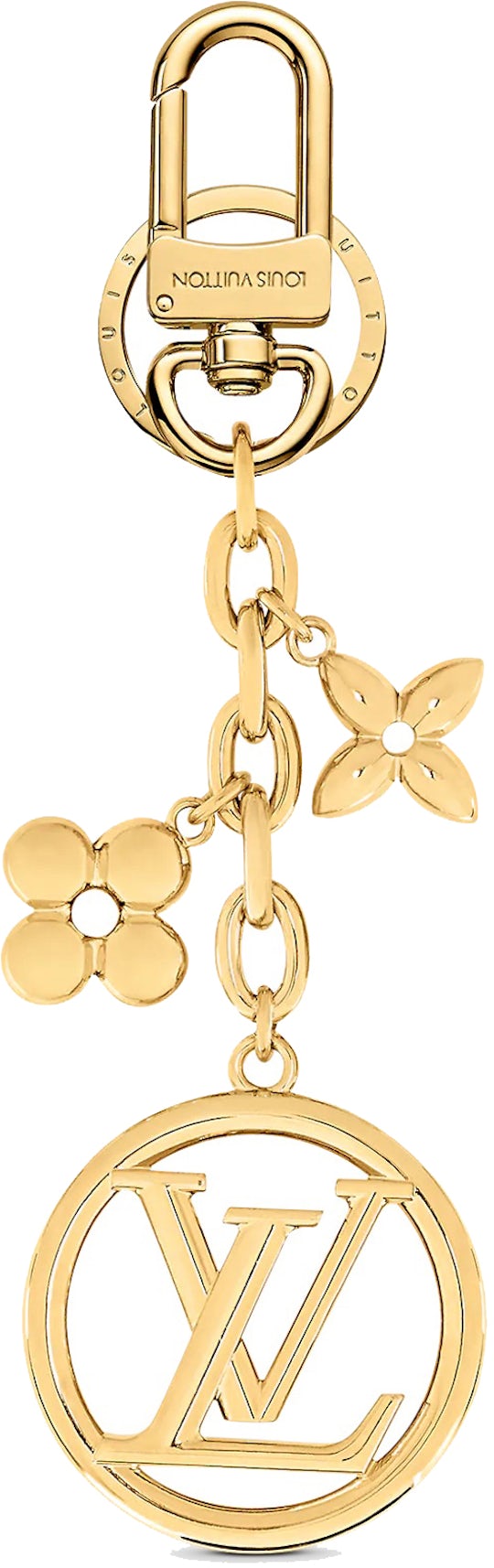 Louis Vuitton Blooming Key Holder Gold in Gold Metal - US