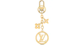 Louis Vuitton Blooming Key Holder Gold