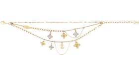 Louis Vuitton Blooming Strass Bracelet Gold