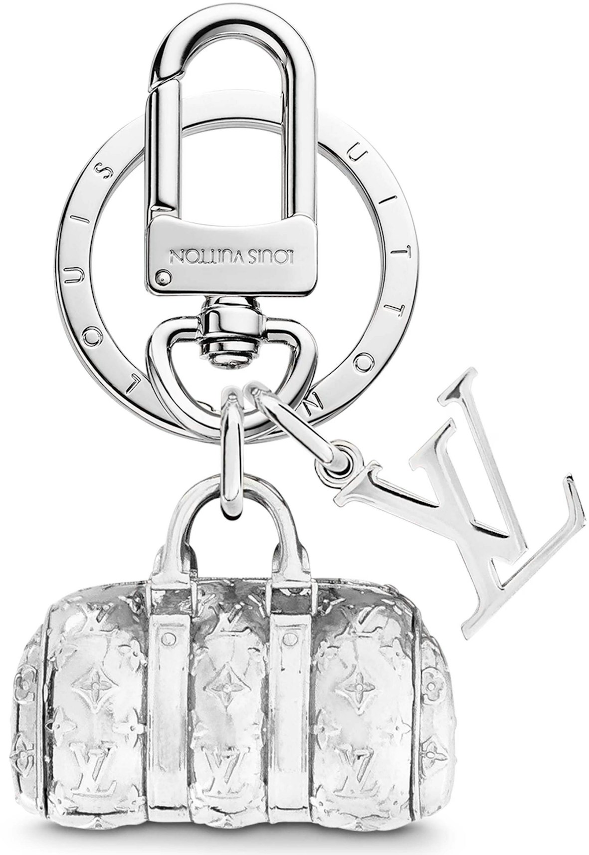 Louis Vuitton Soft Polochon Key Ring and Bag Charm Chestnut in Epi Cowhide  Leather with Silver-tone - US
