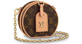 Louis Vuitton Boite Chapeau Necklace Monogram Brown