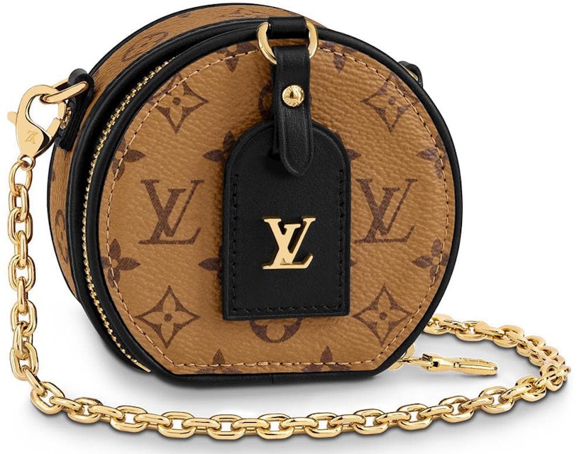 Louis Vuitton Boite Chapeau Necklace Monogram Reverse Brown/Black