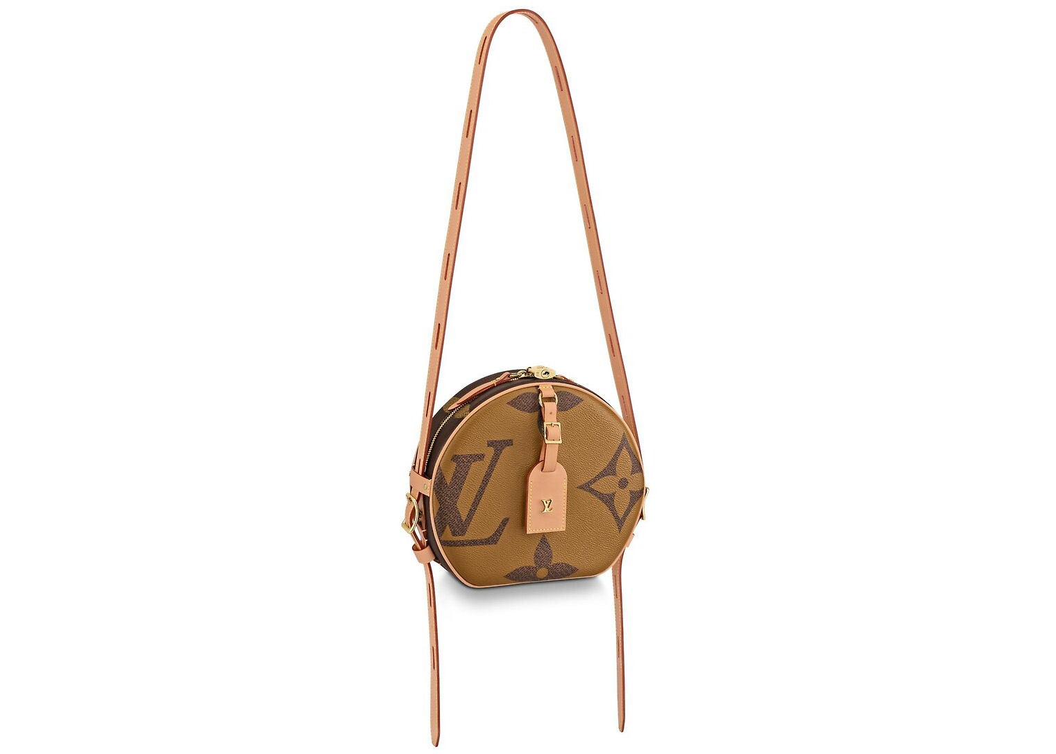 Louis Vuitton Brown Giant Monogram Reverse Boite Chapeau Souple MM Bag –  THE CLOSET