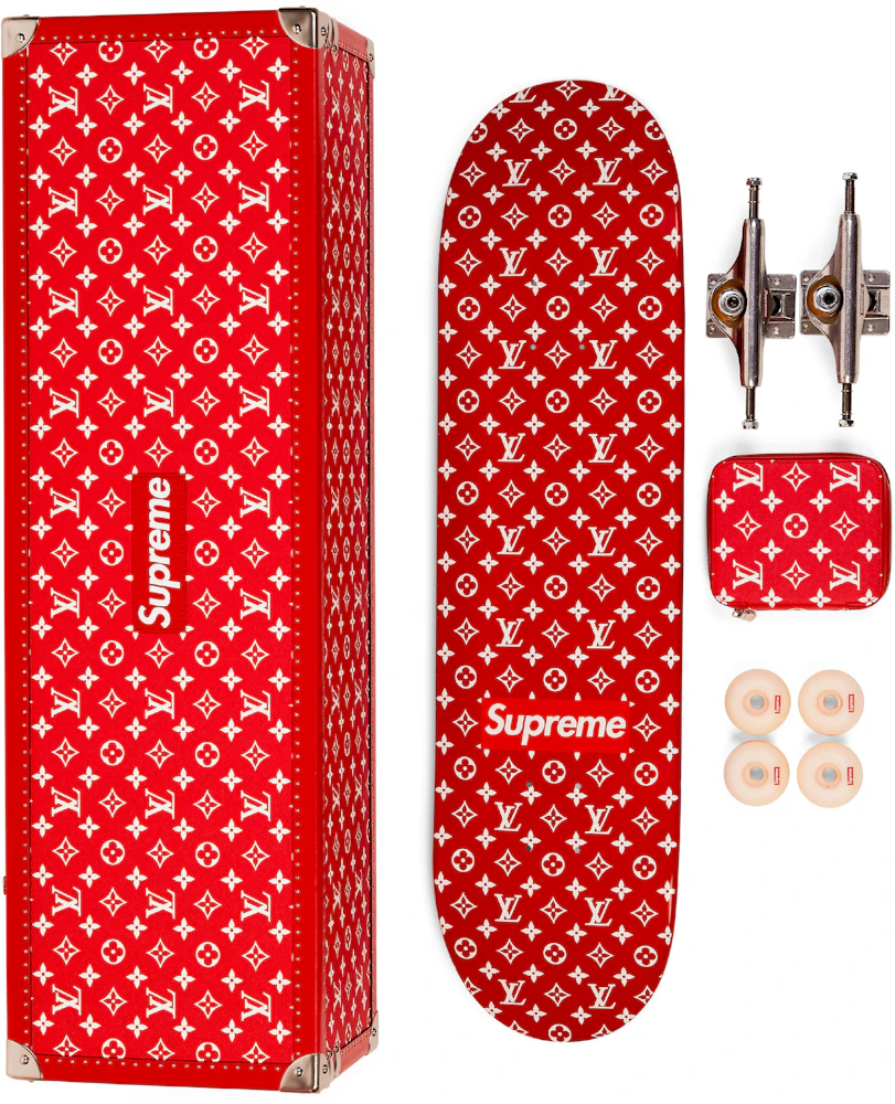 Supreme Skateboard Deck Monogram Red - Mens