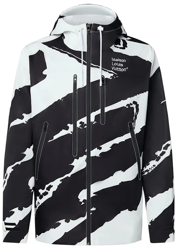 Louis Vuitton Bonded Graphic Shell Jacket Black Men's - FW21 - US