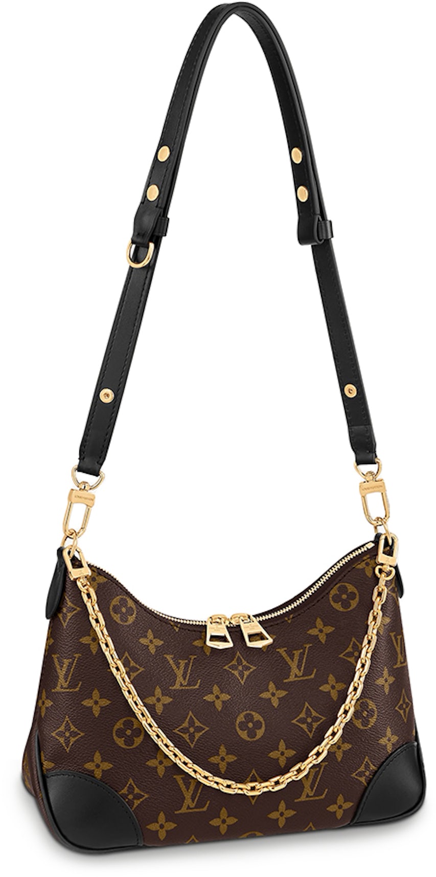 Louis Vuitton Boulogne Monogram Black/Brown in Canvas with Gold-tone - US