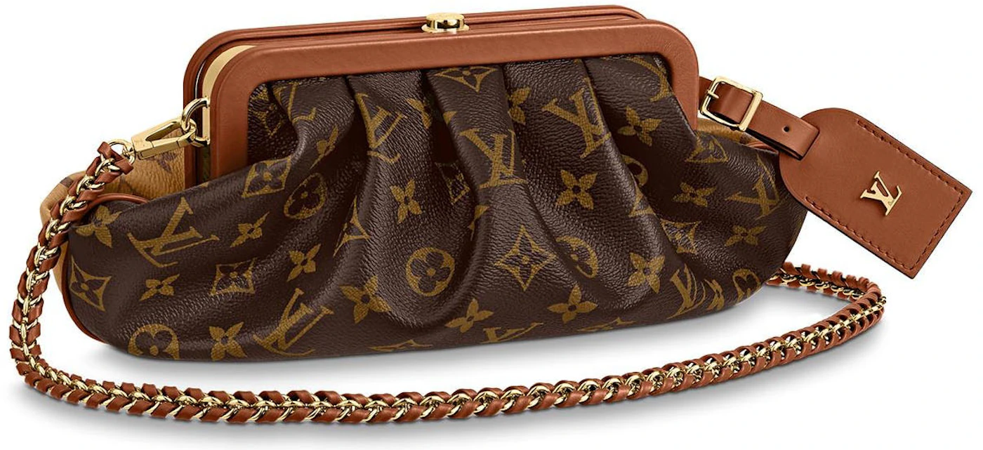 Louis Vuitton Boursicot EW Monogram Reverse Brown in Coated Canvas/Calfskin  with Gold-tone - JP
