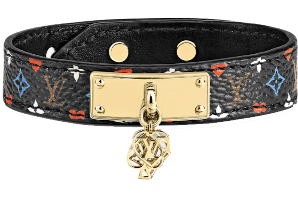 Louis Vuitton Bracelet Game On Black