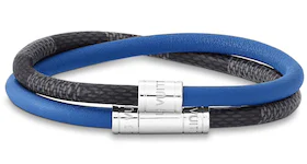 Louis Vuitton Bracelet Keep It Double Damier Graphite Blue