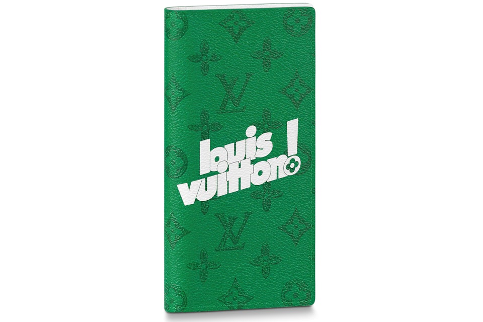 Louis Vuitton Brazza Monogram Green