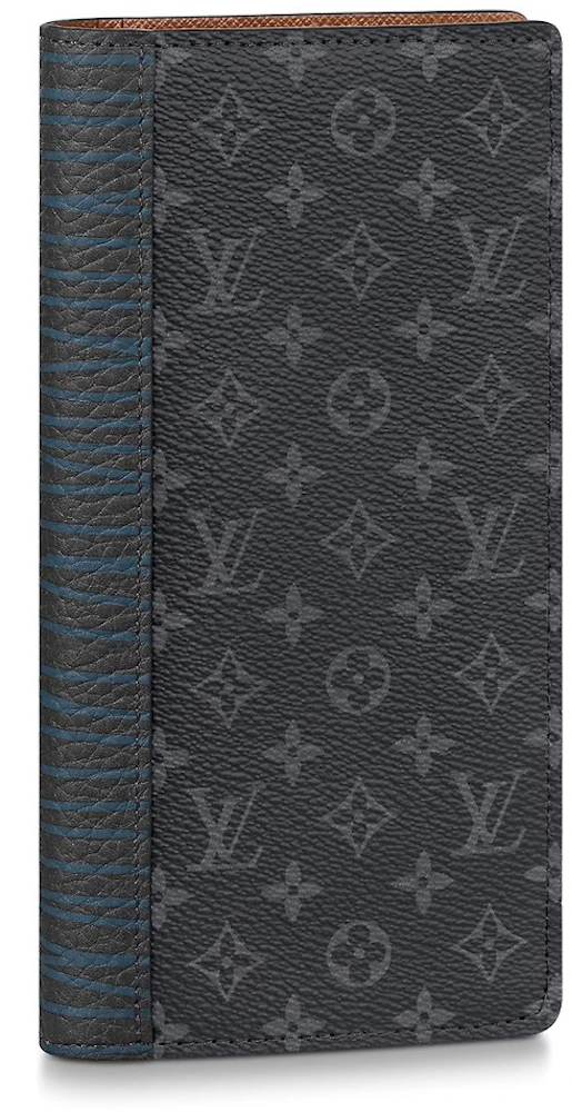 Louis Vuitton Brazza Wallet Monogram Eclipse (16 Card Slot