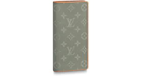 Louis Vuitton Brazza Wallet Monogram Grey
