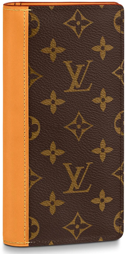 Louis Vuitton Brazza Wallet Monogram Legacy Brown in Coated Canvas/Leather  with Aged Gold-tone - US