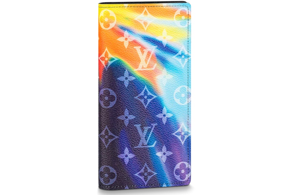 Louis Vuitton Brazza Wallet Sunset Monogram Multicolor