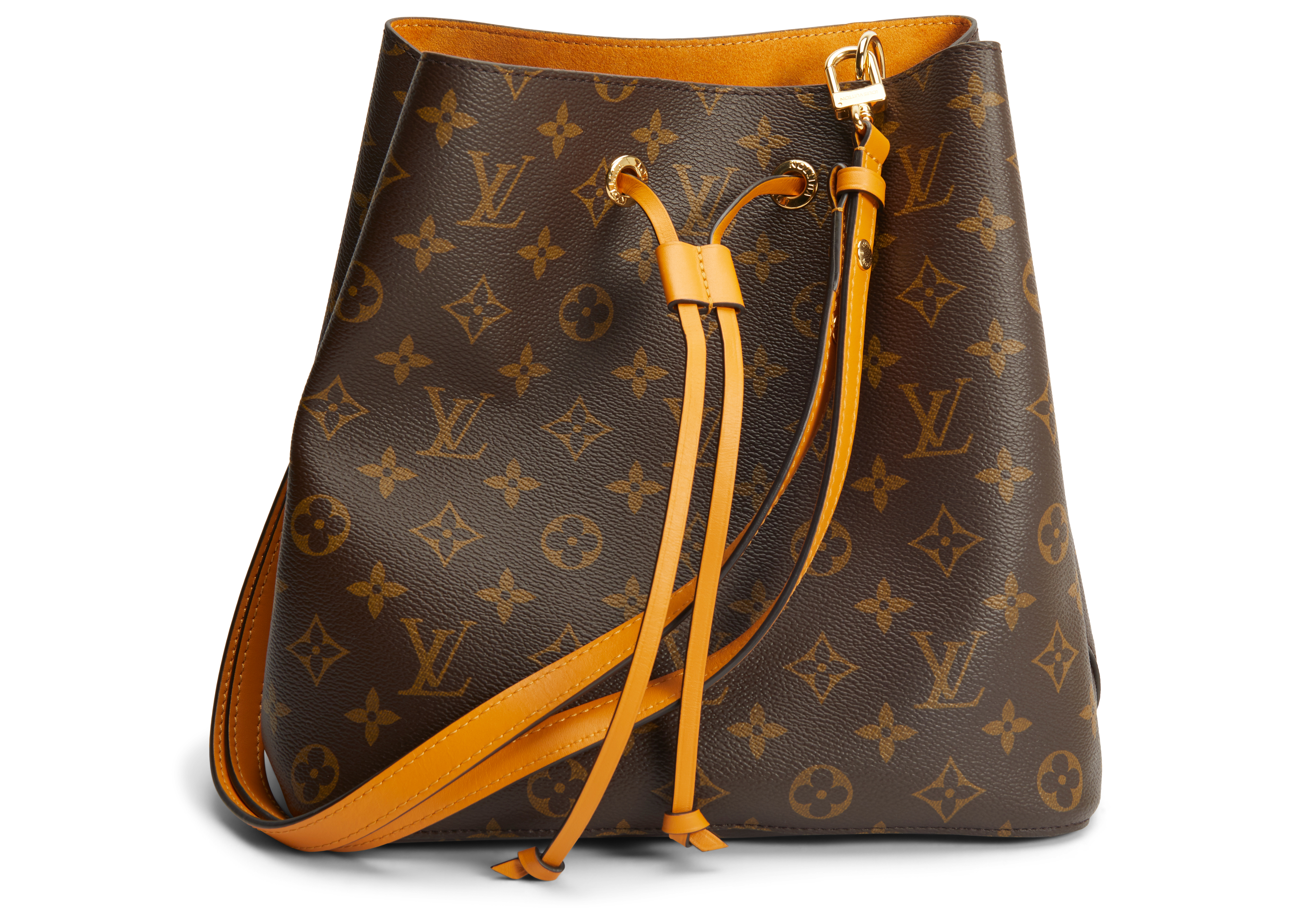 Louis Vuitton Neo Noe Monogram BlackBrown Shoulder Bag  Tinkerlust