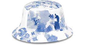 Louis Vuitton Bucket Hat Monogram Watercolor Blue