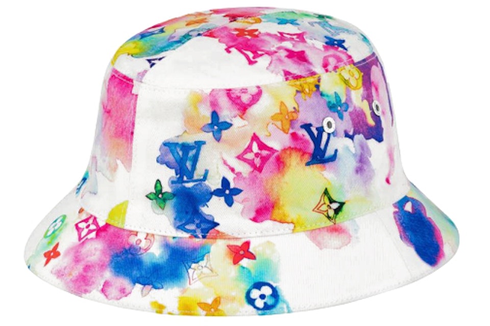 Bucket Hat with LV Inspired Monogram print made from Faux Fur fabric –  logofabrics