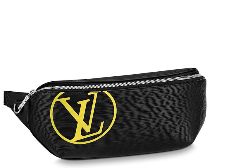 Louis vuitton black online fanny pack