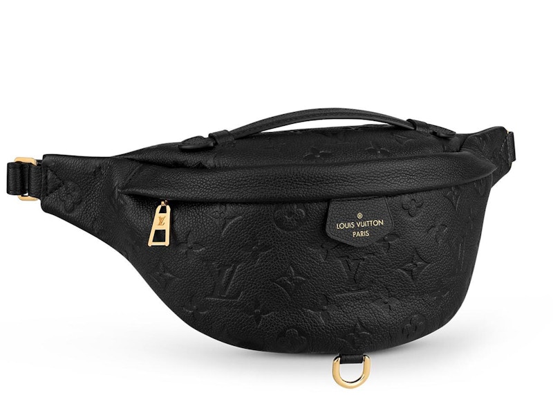 Louis Vuitton Gurteltasche Monogramm Empreinte Noir in Grained Leather with Gold tone DE