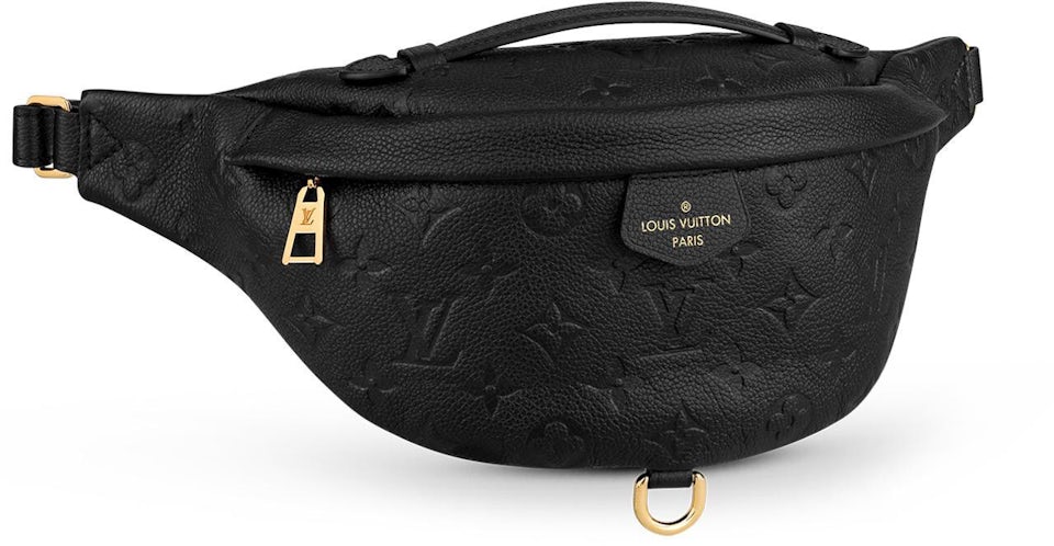 Louis Vuitton Bumbag Monogram Empreinte Noir in Grained Leather with  Gold-tone - DE