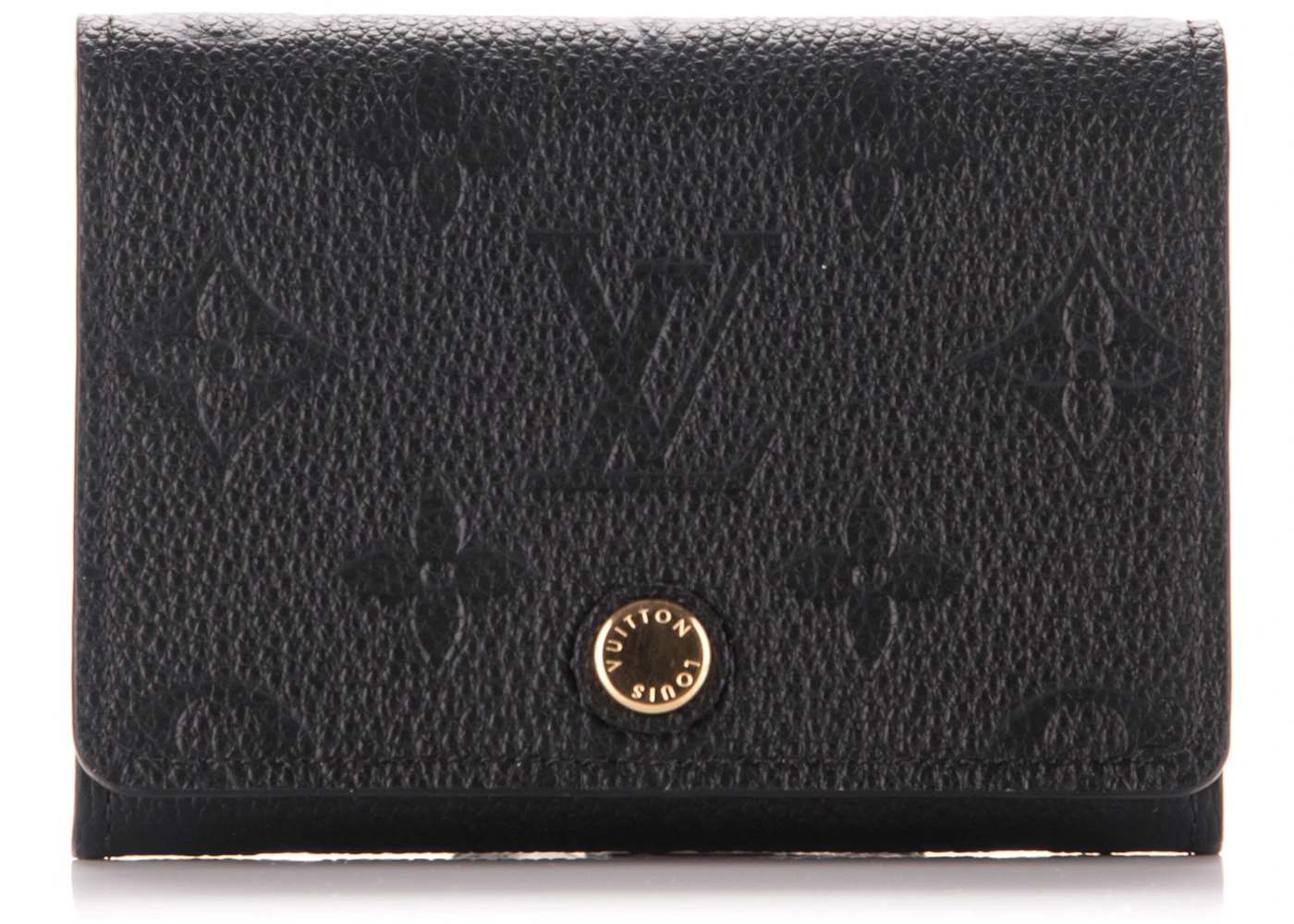 Louis Vuitton Business Card Holder Monogram Empreinte Noir Black