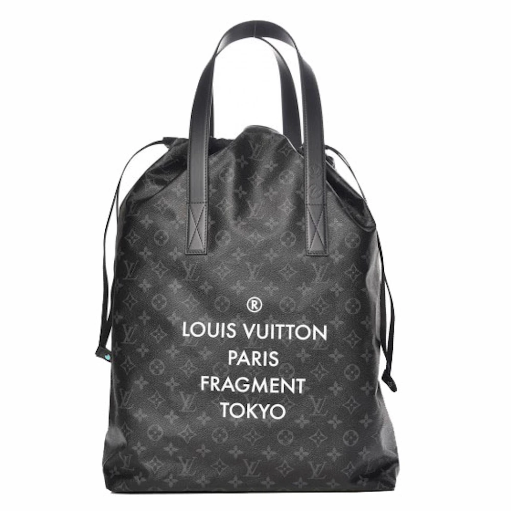 Louis Vuitton, Bags, Louis Vuitton Cabas Light Drawstring Bag Flash  Fragment Monogram Eclipse Canvas