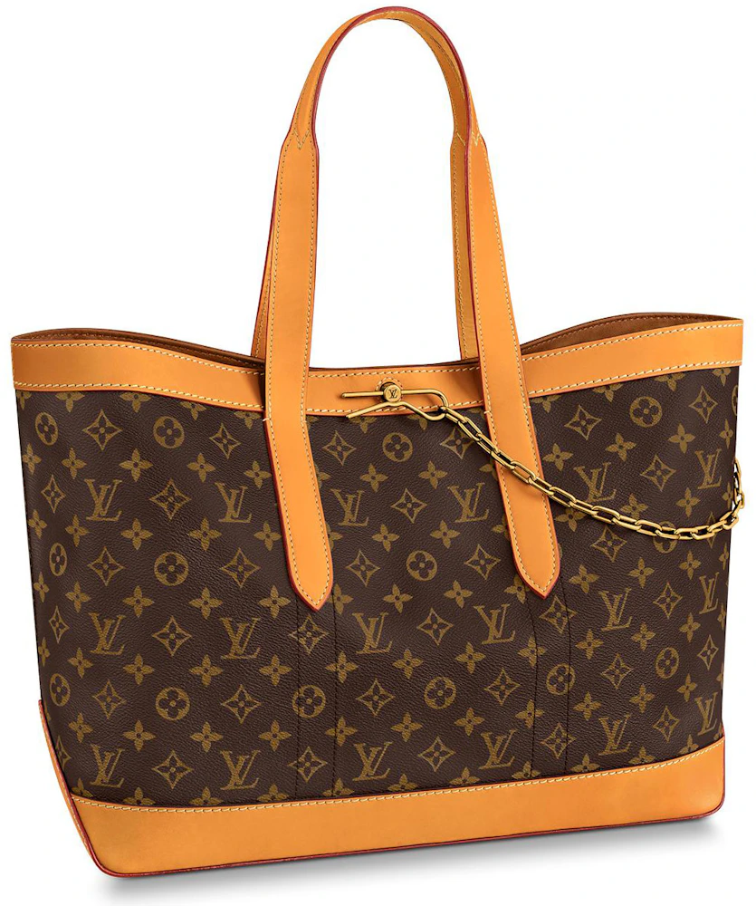 Louis Vuitton Cabas Voyage Monogram Legacy Brown in Coated Canvas/Leather  with Aged Gold-tone - US