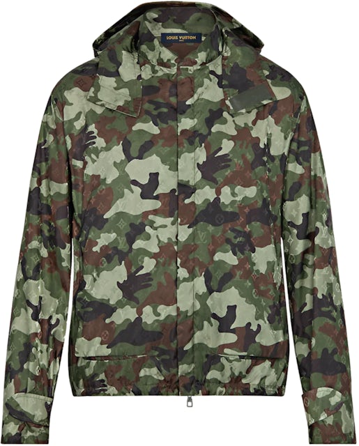Louis Vuitton Camouflage Windbreaker Jacket