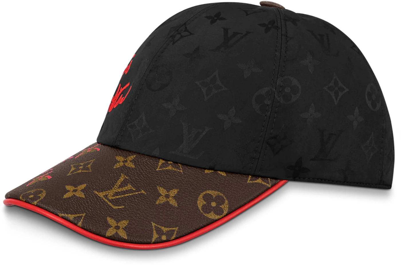 Louis Vuitton Limited Edition Cap Fall In Love Brown/Black in
