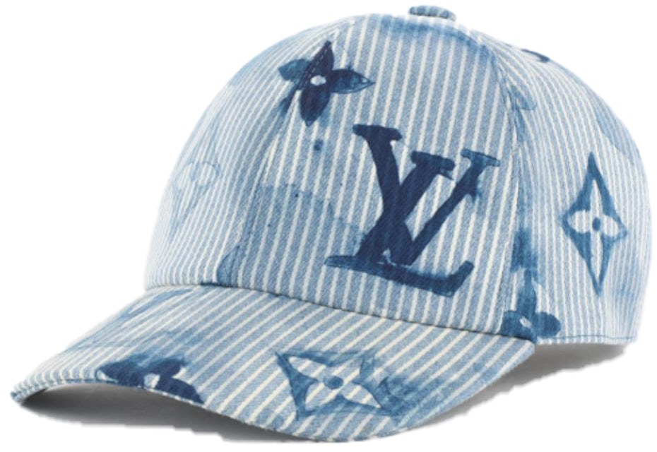 Louis Vuitton Denim Monogram Baseball Cap