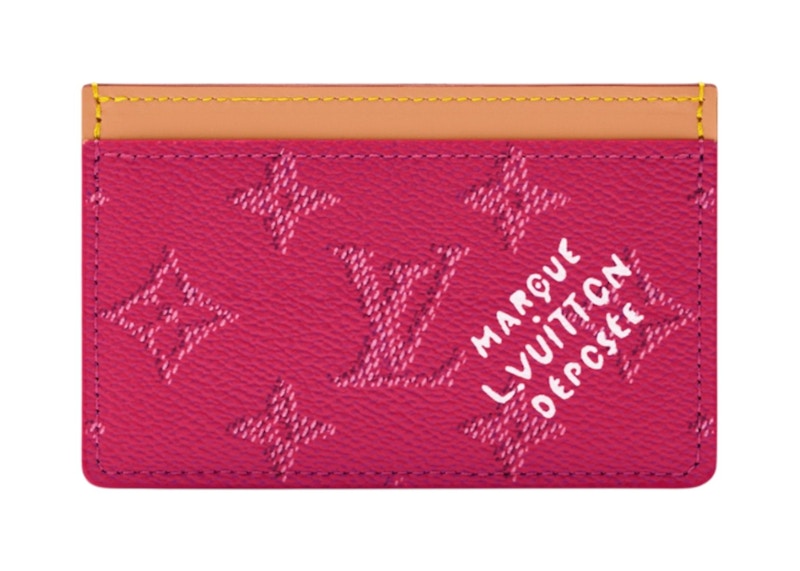 Louis Vuitton Kartenetui Rose Pondicherry Rosa