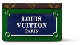 Louis Vuitton Card Holder Blue/Green