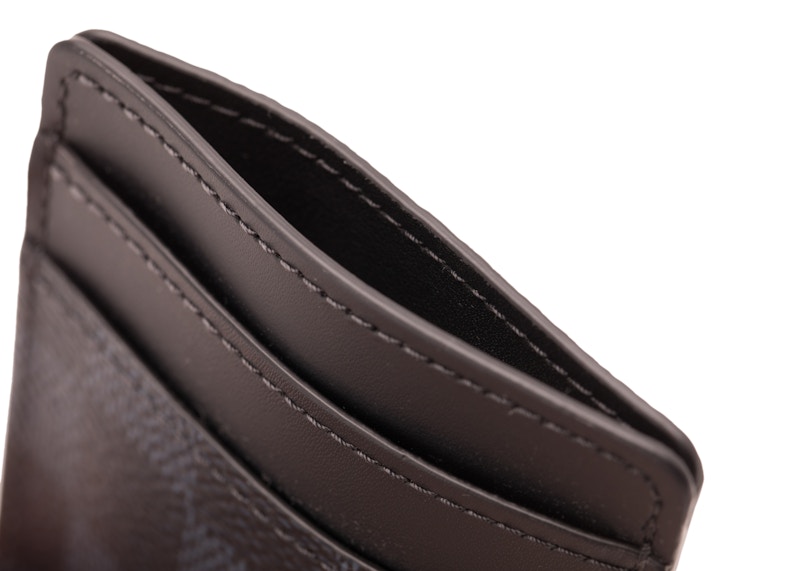 Louis Vuitton Pince Card Holder With Bill Clip Damier Cobalt in Canvas