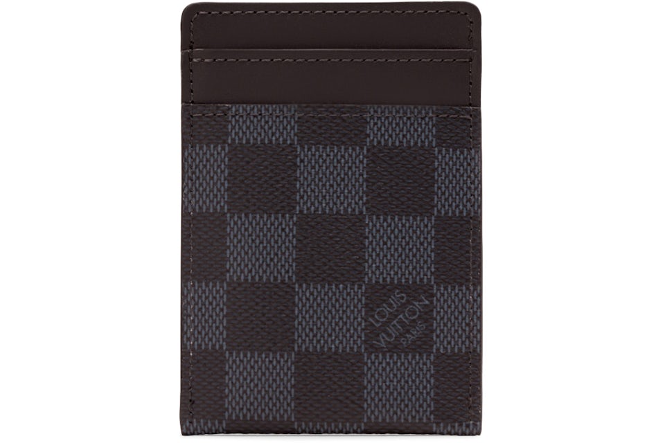 Louis Vuitton Pince Card Holder With Bill Clip Damier Cobalt in Canvas with  Silver-tone - US