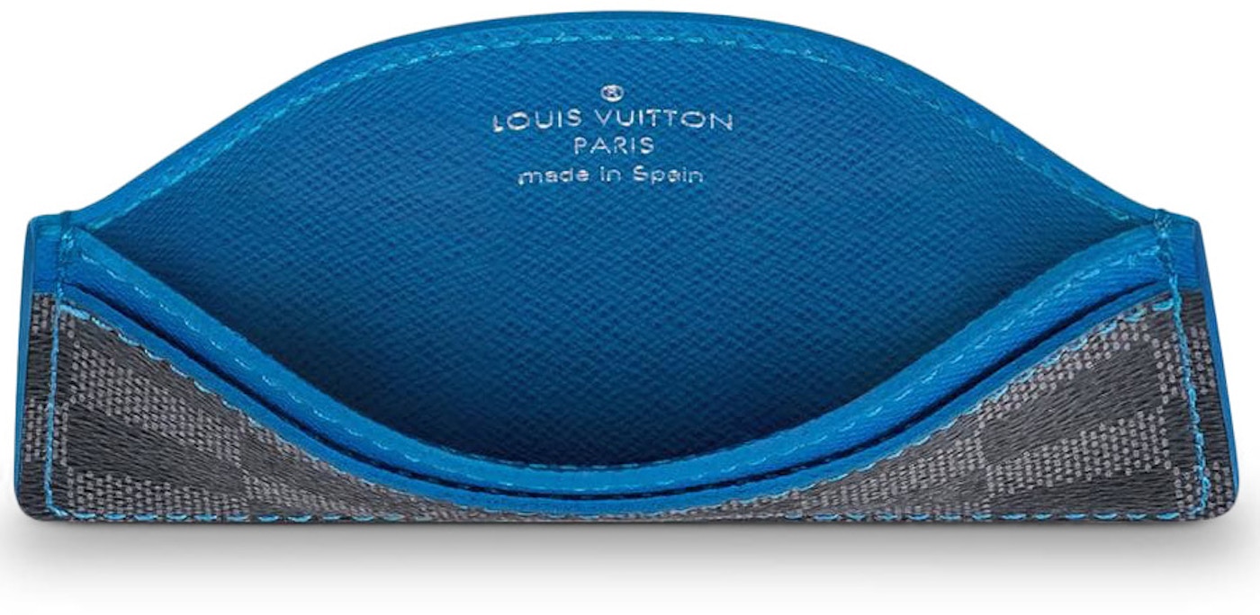 Louis Vuitton Coin Card Holder Graphite Damier Graphite