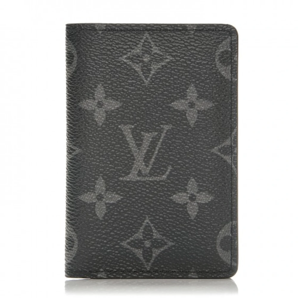 Louis Vuitton Utility coin holder LV Grey Leather ref.200997 - Joli Closet