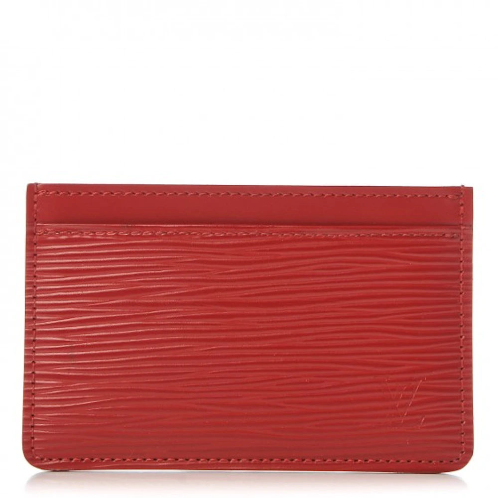 Card Holder Epi Leather - Wallets and Small Leather Goods M60721
