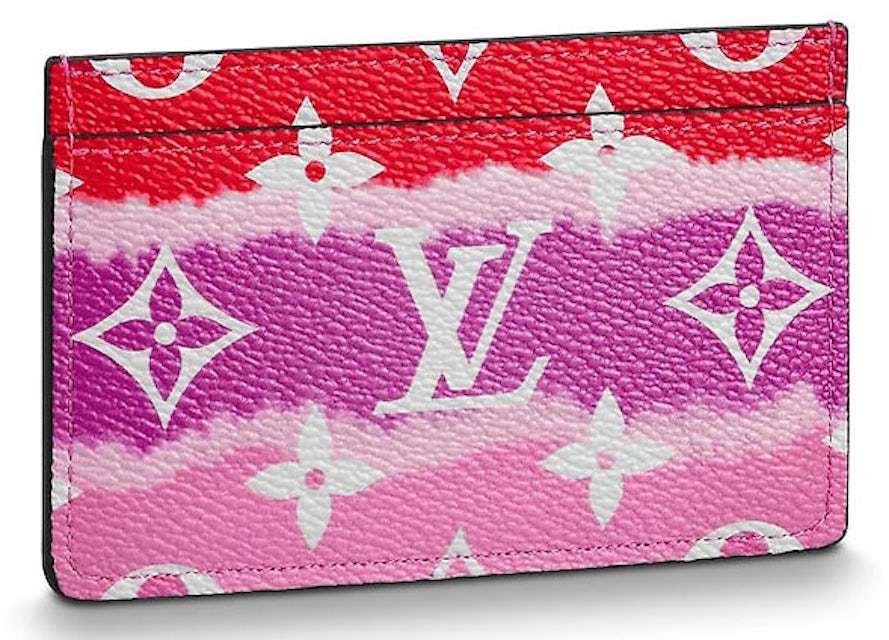 Louis Vuitton Card Holder LV Escale Rouge in Coated Canvas - US