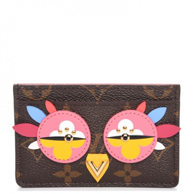 LOUIS VUITTON Pochette Felicie Owl Monogram Chain Crossbody Bag-US