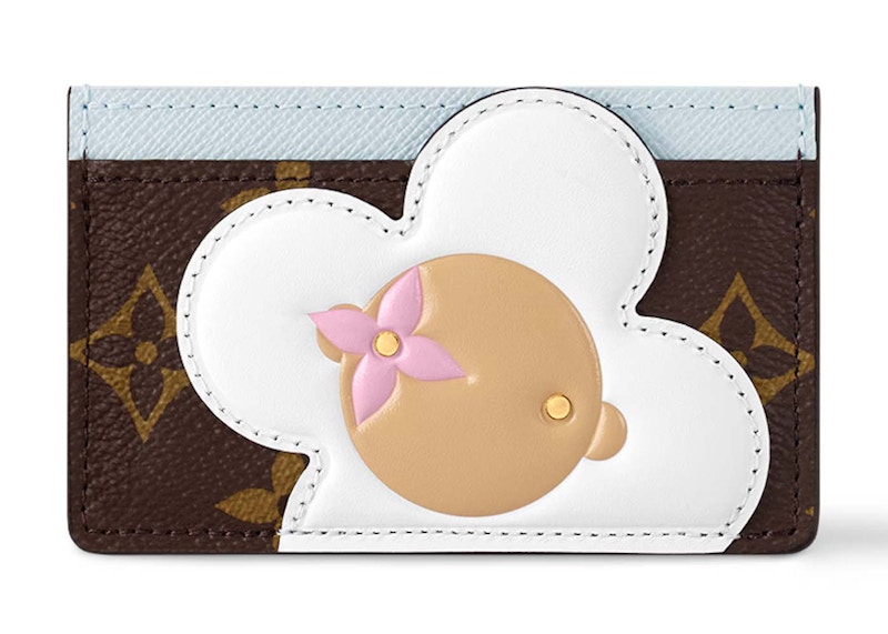Louis Vuitton x Takashi Murakami Romy Card Holder Green Tea