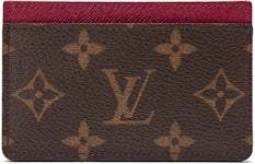 Porte-cartes Louis Vuitton en toile monogram