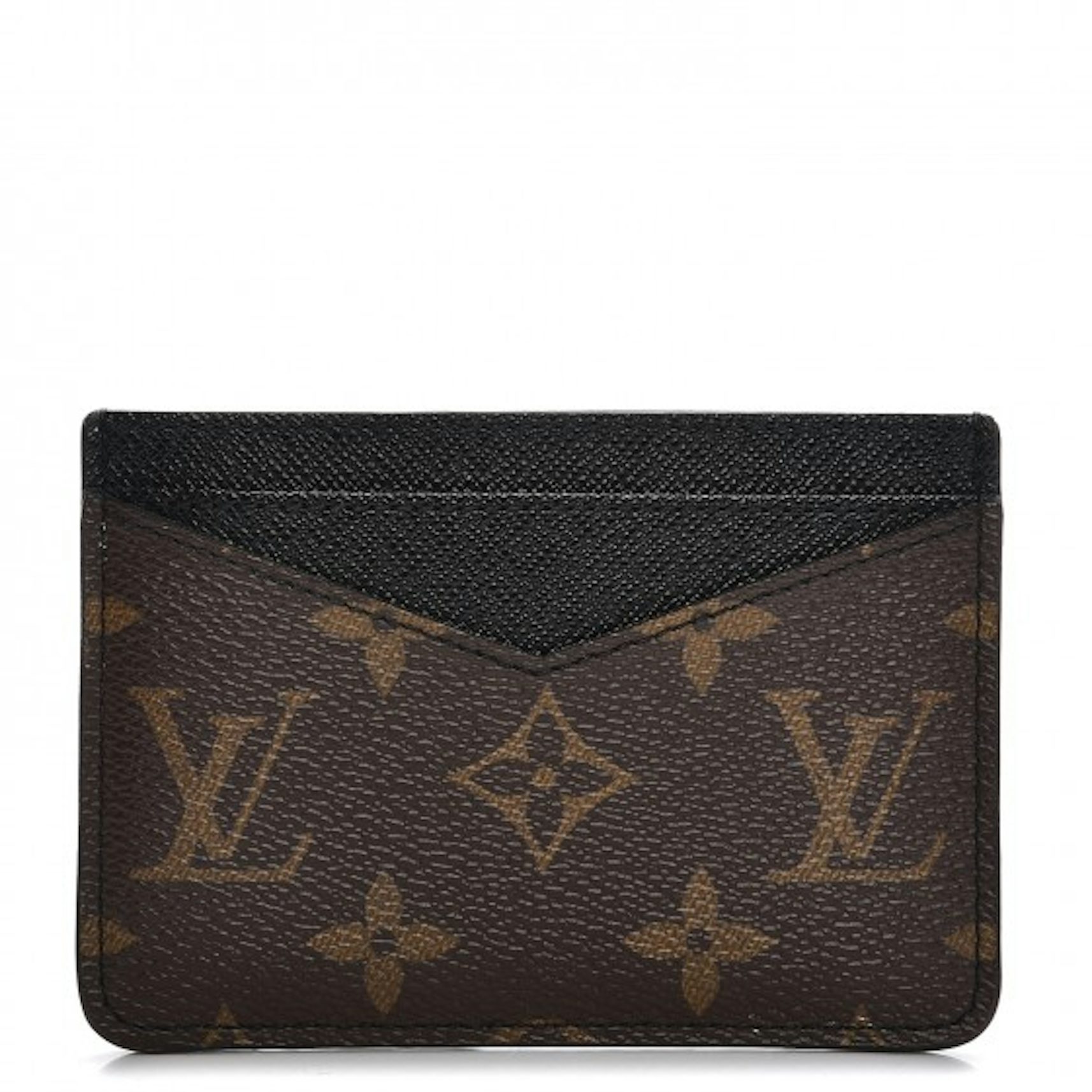 Louis Vuitton Neo Card Holder Vuittonite Monogram Macassar